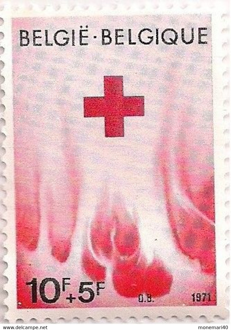 BELGIQUE - BELGIE - CROIX ROUGE 1971 - Other & Unclassified