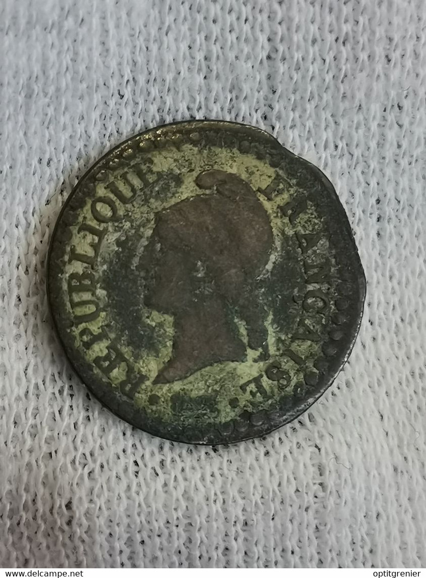 1 CENTIME DUPRE AN ? A PARIS FRANCE / DATE EFFACEE - 1795-1799 Direktorium