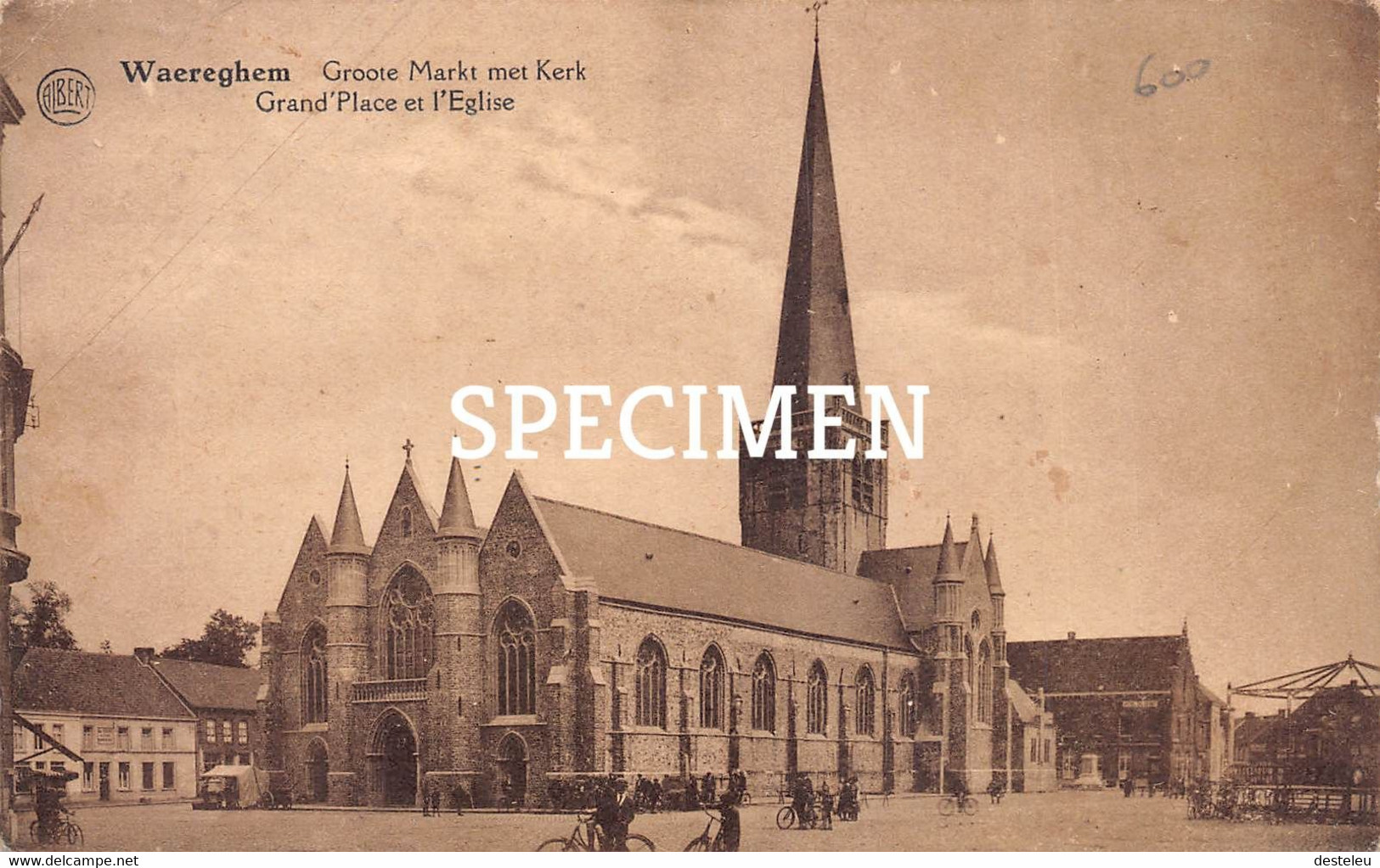 Groote Markt Met Kerk - Waregem - Waregem