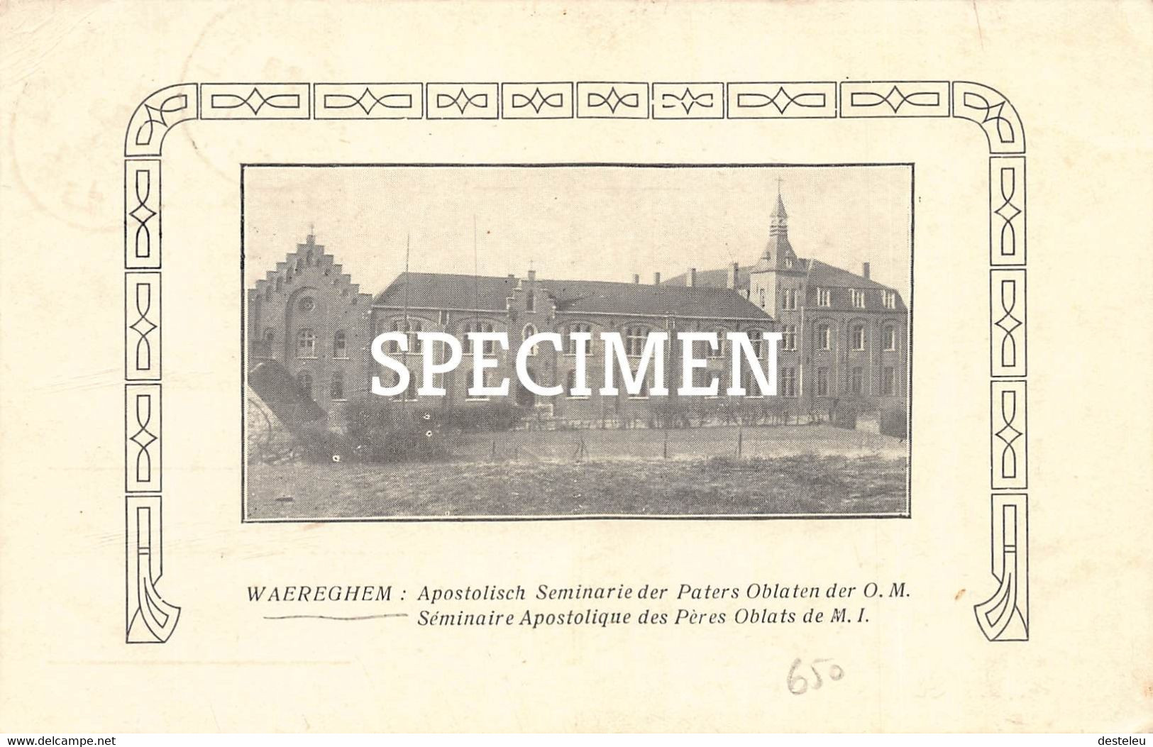 Apostolisch Seminarie Der Paters Oblaten Der O.M. - Waregem - Waregem