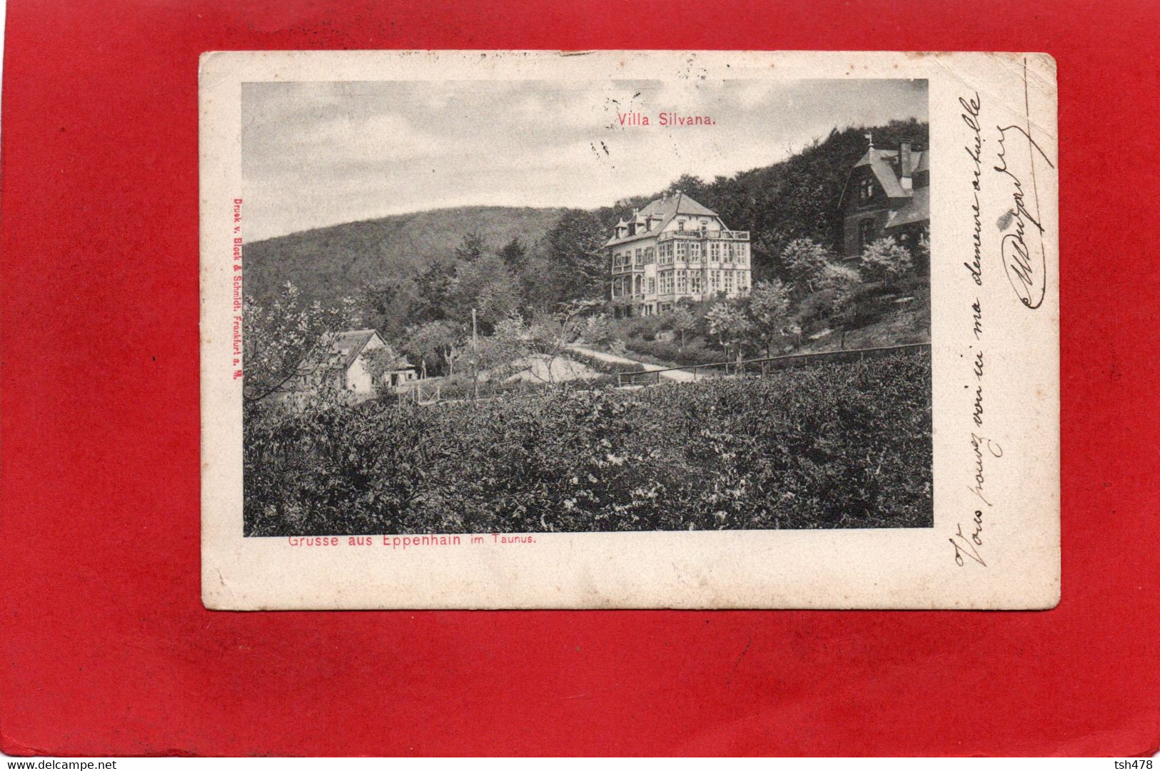 ALLEMAGNE---Grusse Aus EPPENHAIN Im Taunus--VILLA SILVANA---Peu Courante---voir 2 Scans - Kelkheim