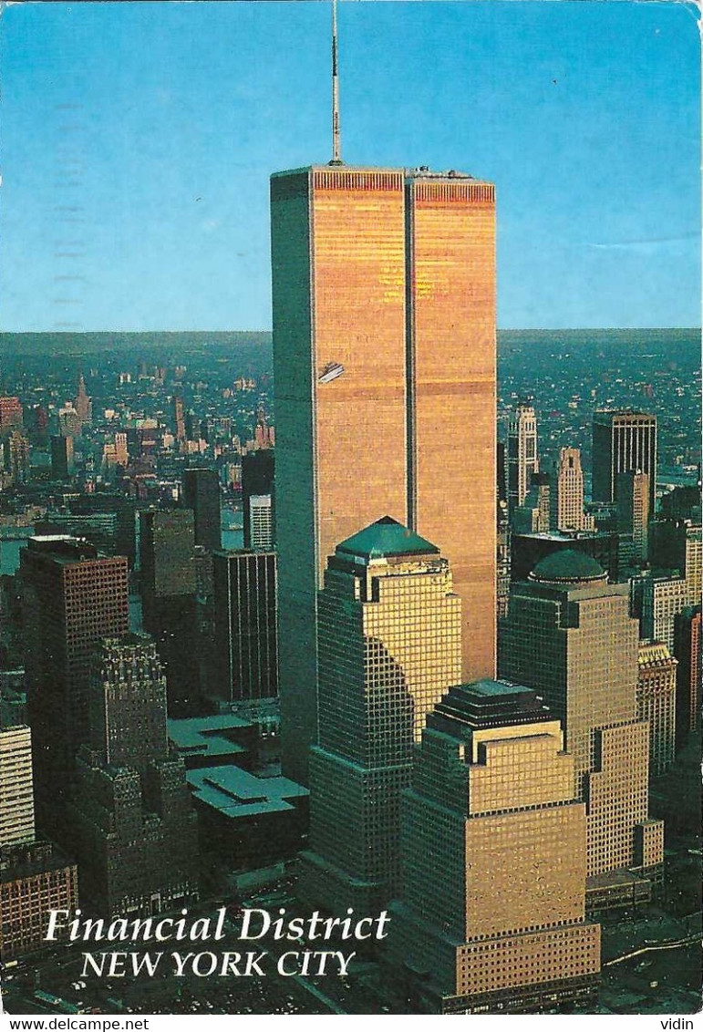 NEW YORK TWIN TOWERS 1996 - World Trade Center