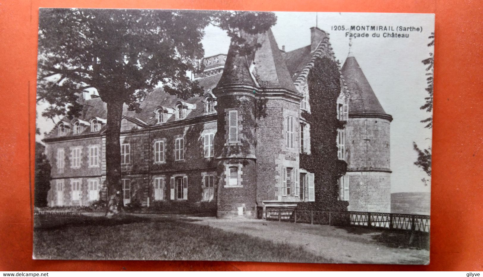 CPA. (72) Montmirail. Façade Du Château.     (W.1143) D - Montmirail