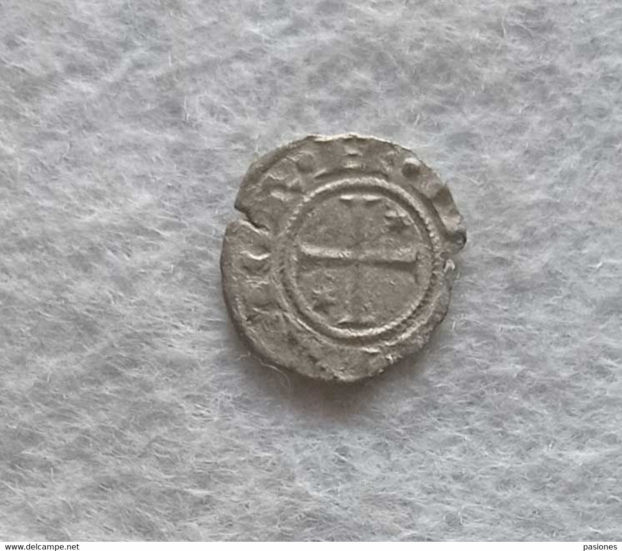 Brindisi Enrico VI E Costanza D'Altavilla 1195-96 Denaro - Monedas Feudales