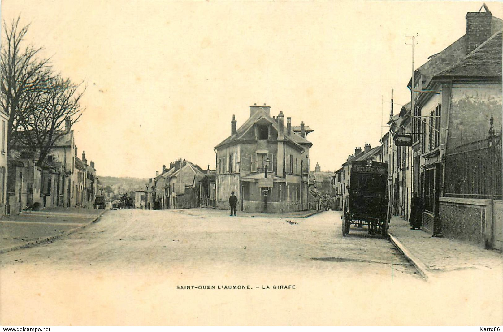 St Ouen L'aumône * La Girafe * Route Rue * Attelage - Saint-Ouen-l'Aumône