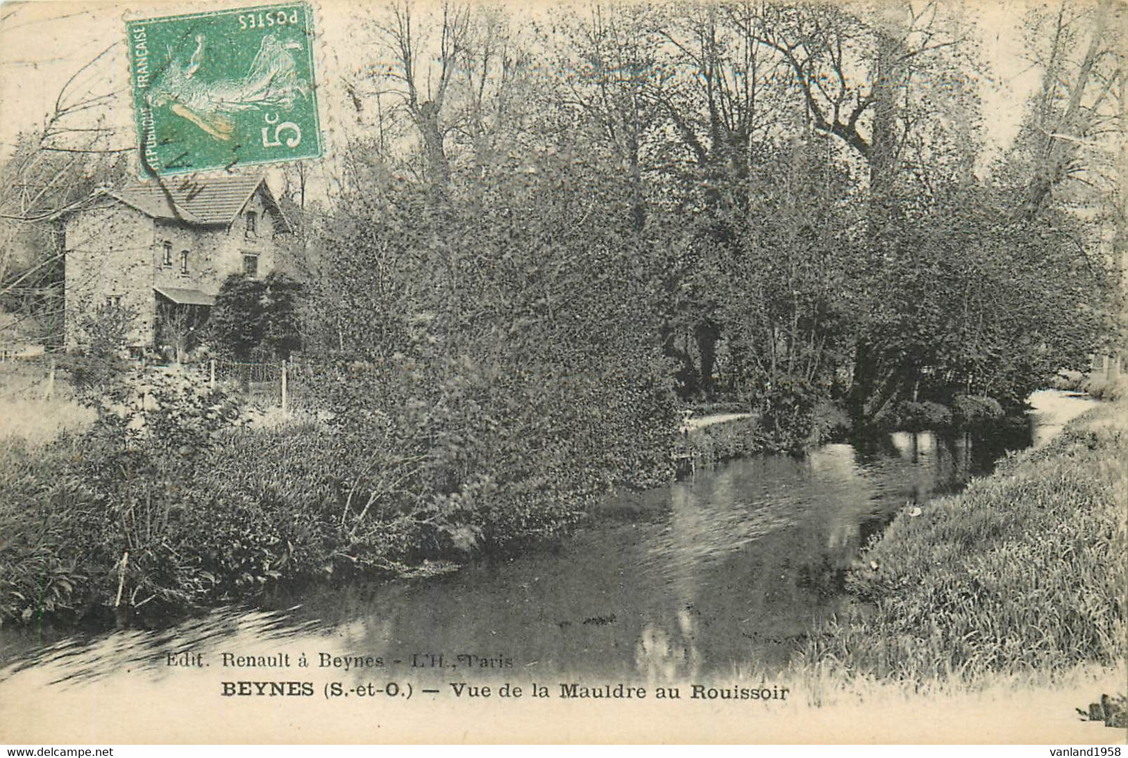 BEYNES-vue Sur La Mauldre Au Rouissoir - Beynes