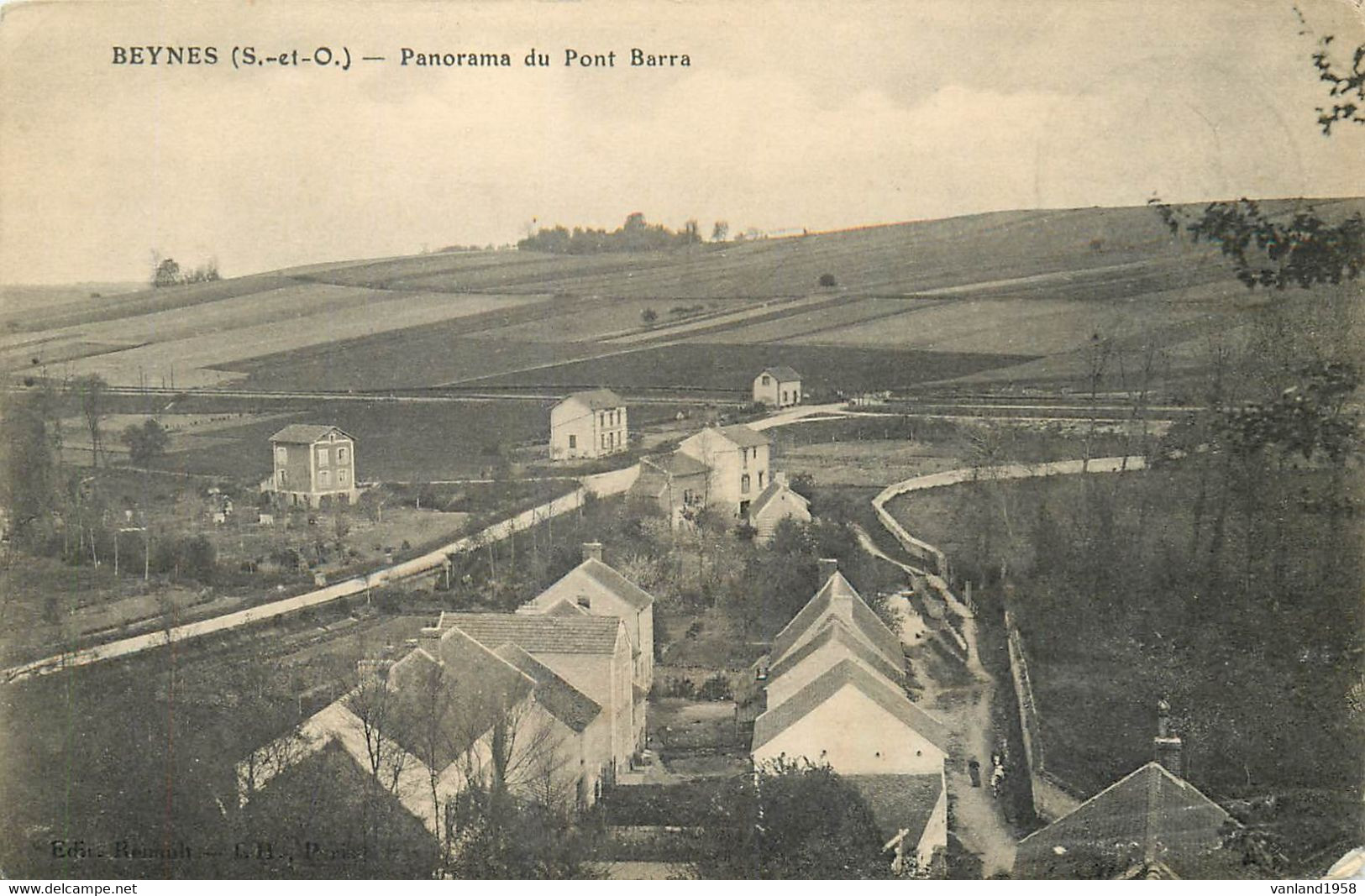 BEYNES-panorama Du Pont Barra - Beynes