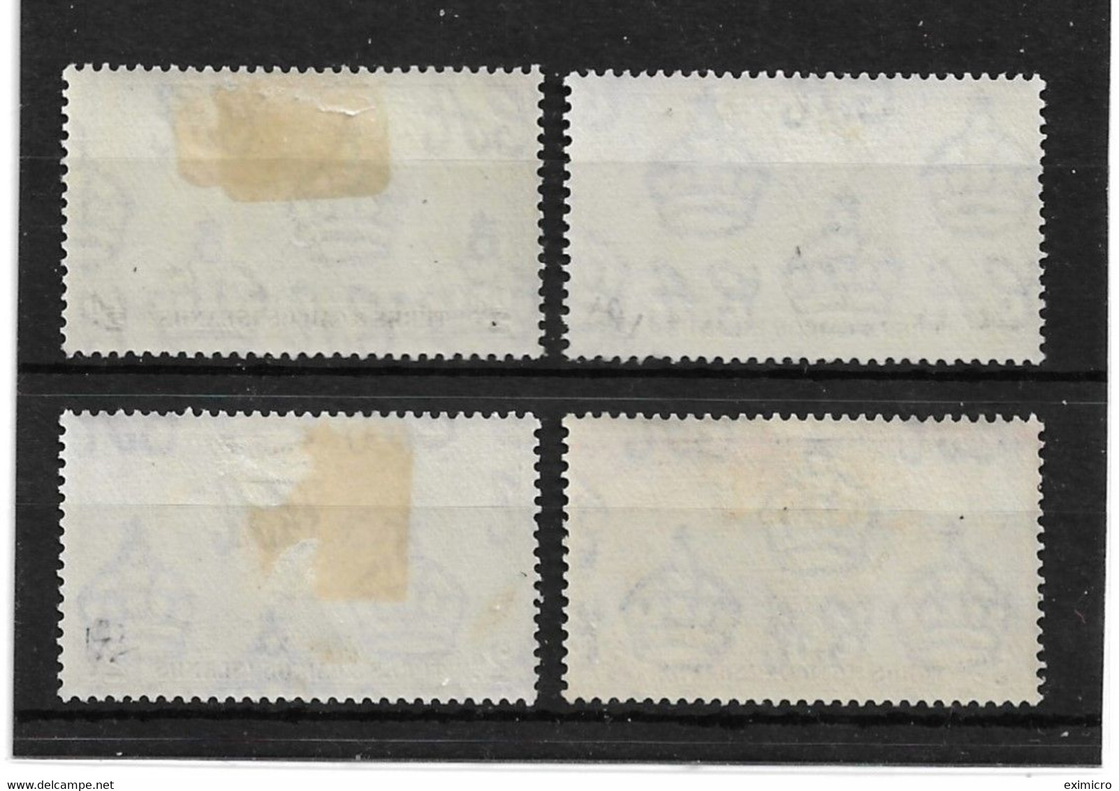 TURKS AND CAICOS I937 CORONATION SET OF 4 STAMPS INCLUDING BOTH LISTED ½d COLOUR SHADES SG191/193 MOUNTED MINT Cat £37 - Turks & Caicos (I. Turques Et Caïques)