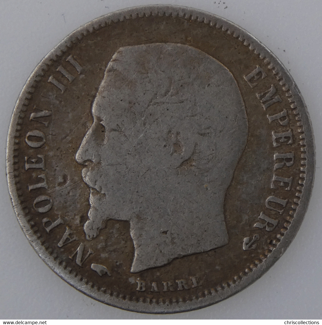 FRANCE - NAPOLEON III - 50 Cents 1857A - TB - Gad. : 414 - 50 Centimes