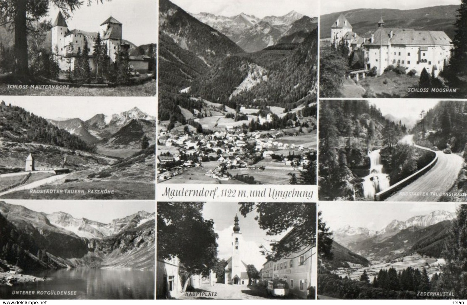 MAUTERNDORF -  VIAGGIATA 1957 - F. P.- STORIA POSTALE - Mauterndorf