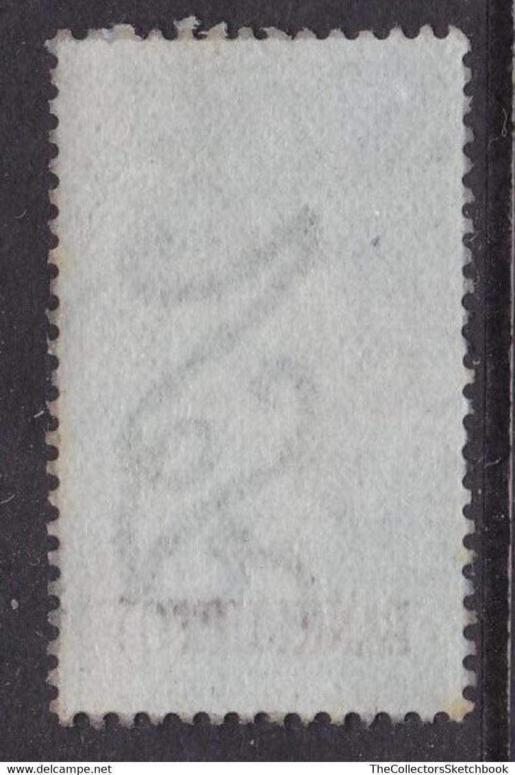 GB Fiscal/ Revenue Stamp.  Bankruptcy 5/- Green And Violet Barefoot 84 Good Used. - Revenue Stamps