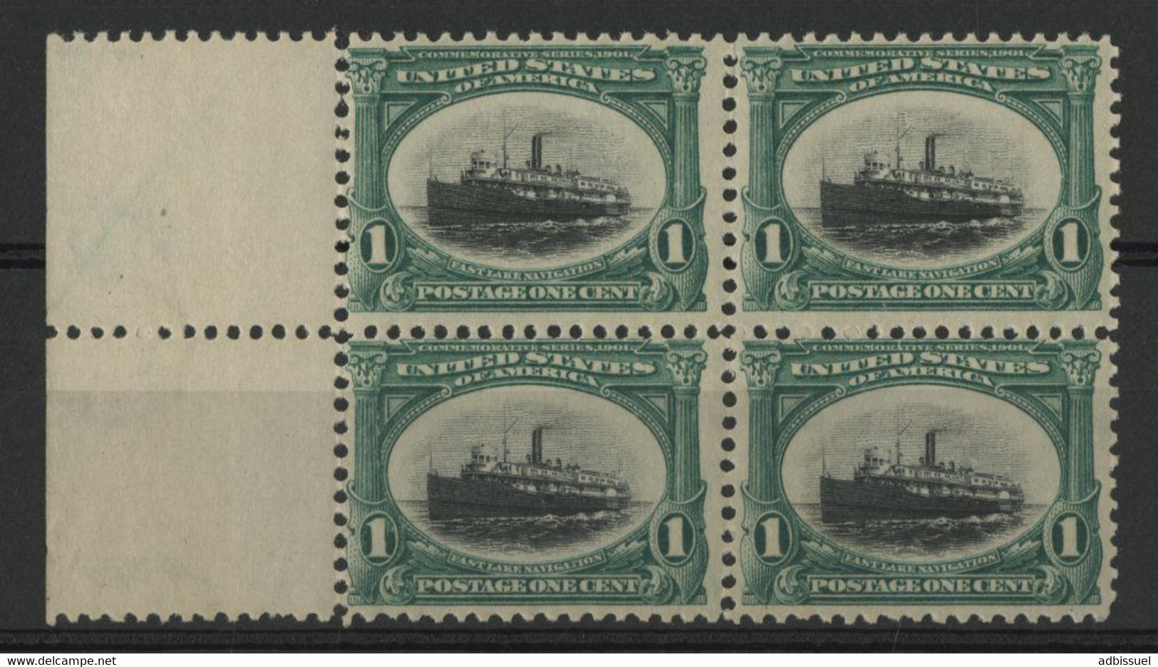 USA N° 138 (SC 294)  BLOCK Cote 165 € Neufs **/* (MNH / MH) TB - Neufs