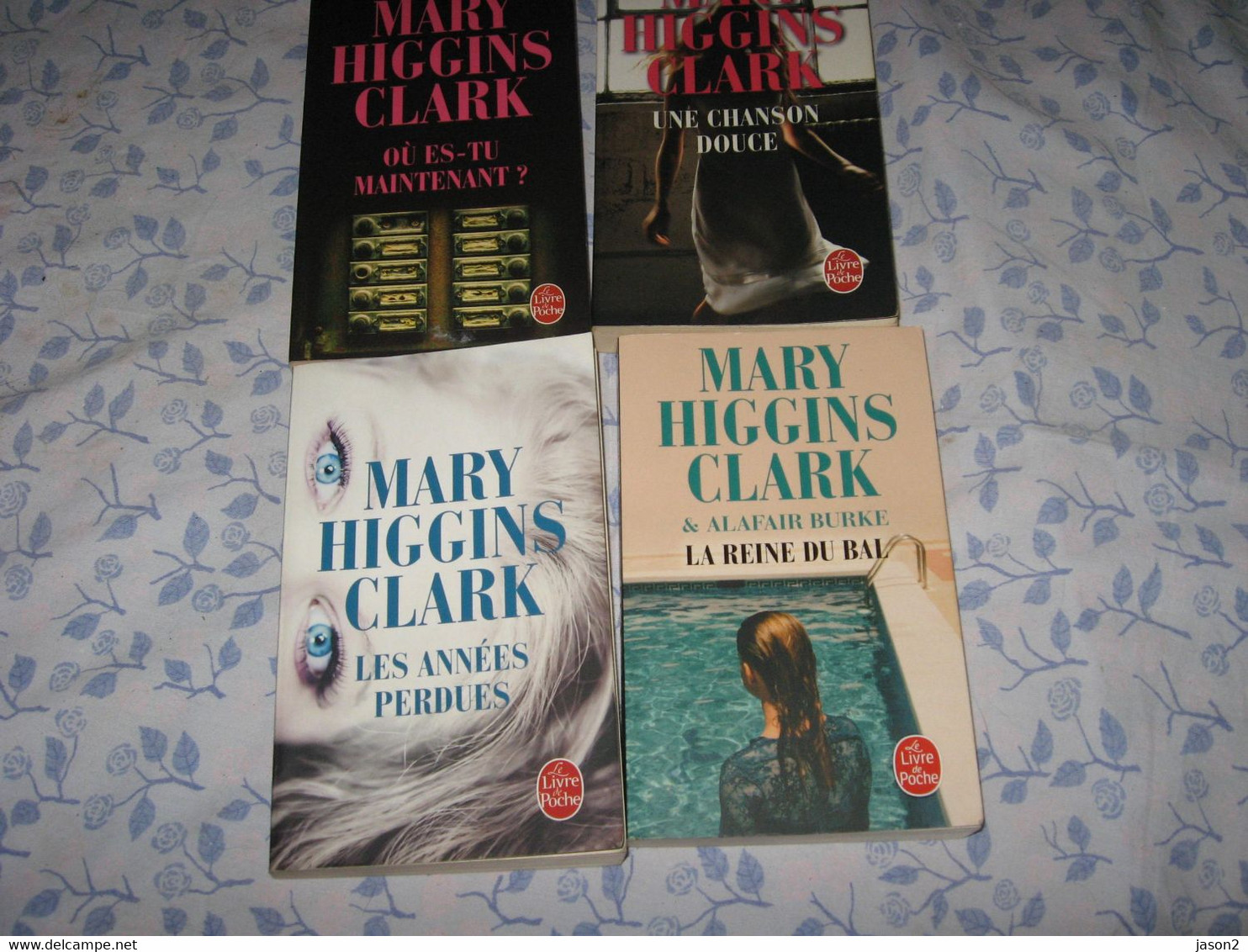 Lot De 4 Livres POCHE : Policiers-thrillers. Mary Higgins Clark - Paquete De Libros