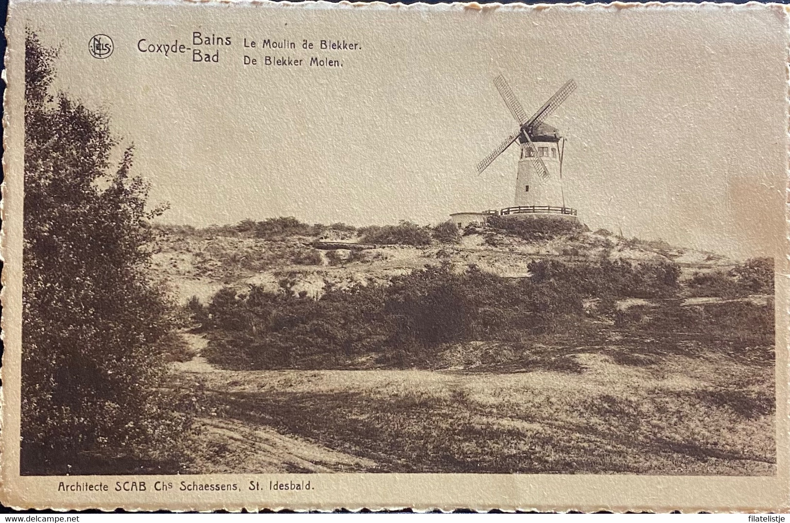 Koksijde De Blekkermolen Gelopen In1939 - Koksijde