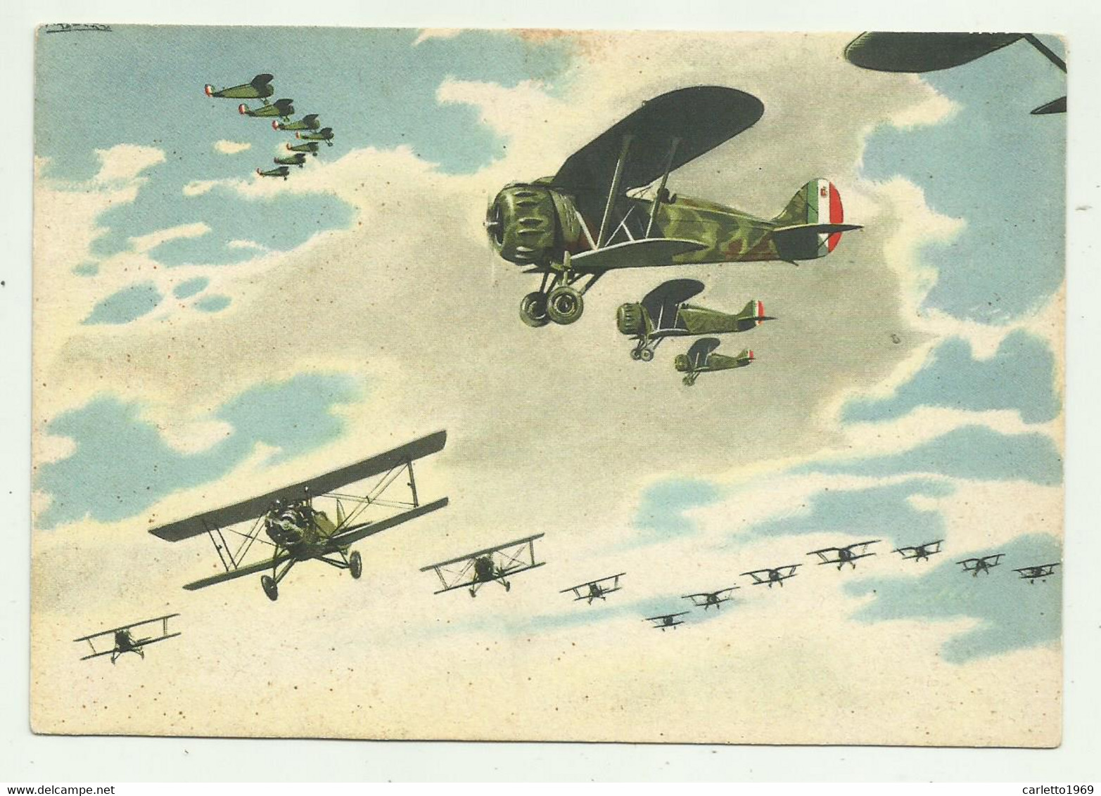 ARMA AERONAUTICA -   ILLUSTRATA BERTHELET  - NV FG - Guerra 1939-45