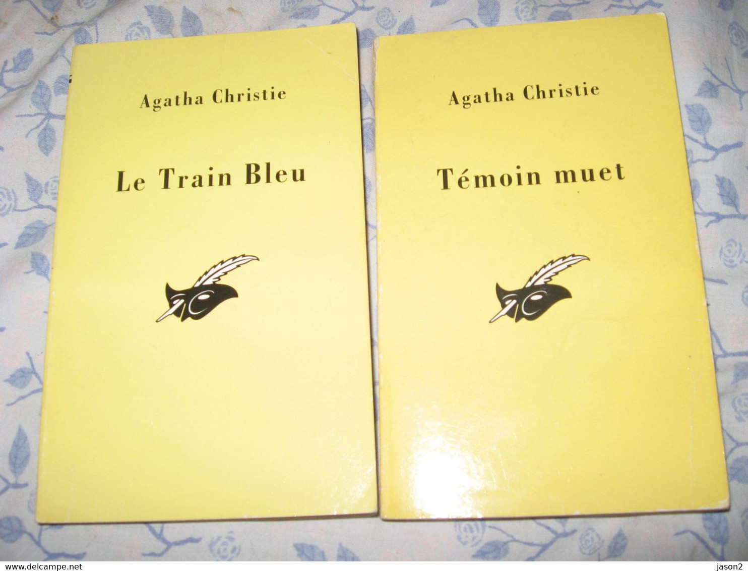 AGATHA CHRISTIE Lot DE 2 POCHES( Le Masque) PARUS EN 1991 1992 - Lots De Plusieurs Livres