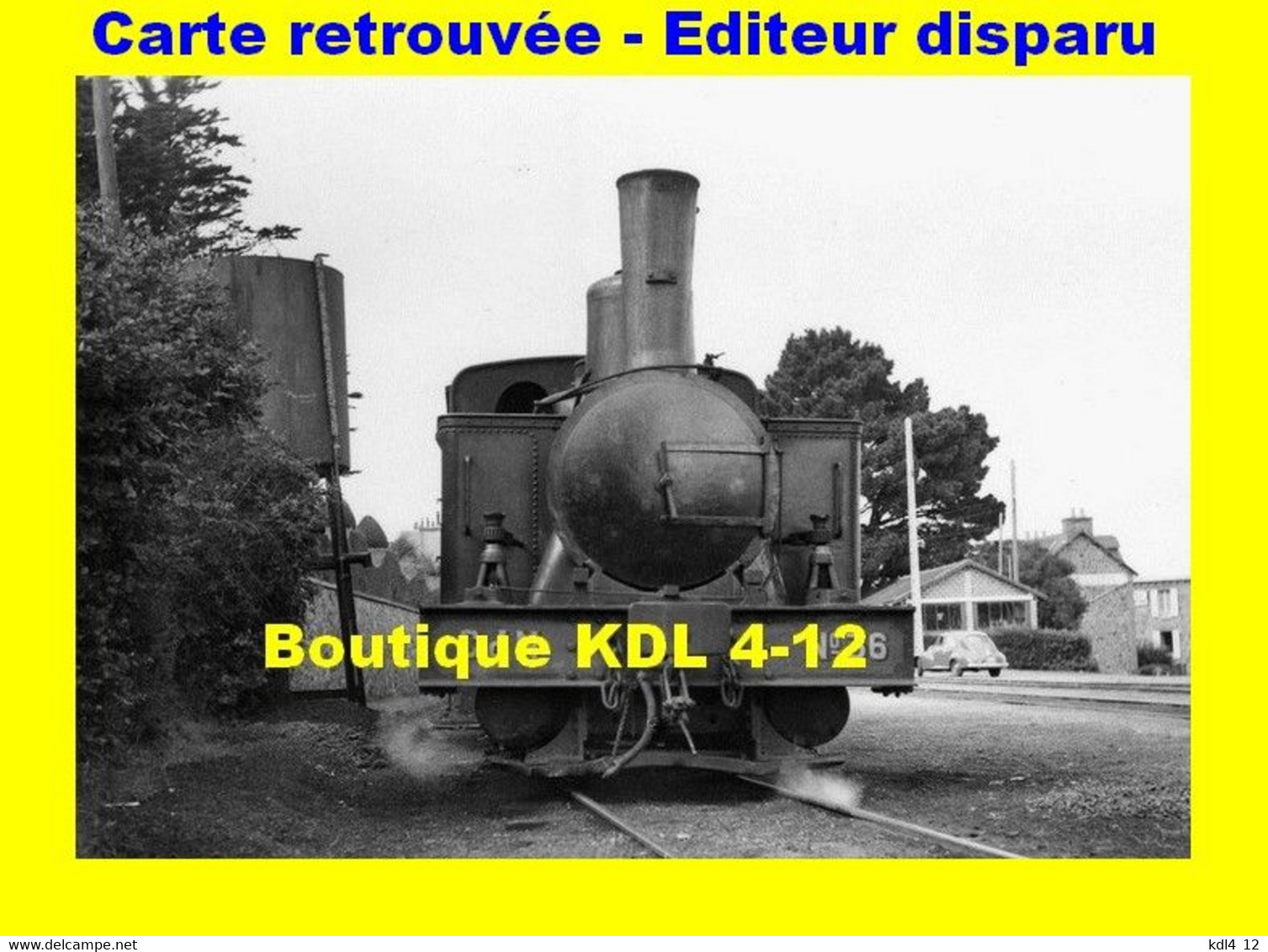 BVA 649-09 - Loco Corpet-Louvet 030 T N° 36 - Gare De SAINT-QUAY - Côtes D'Armor - CdN - Matériel