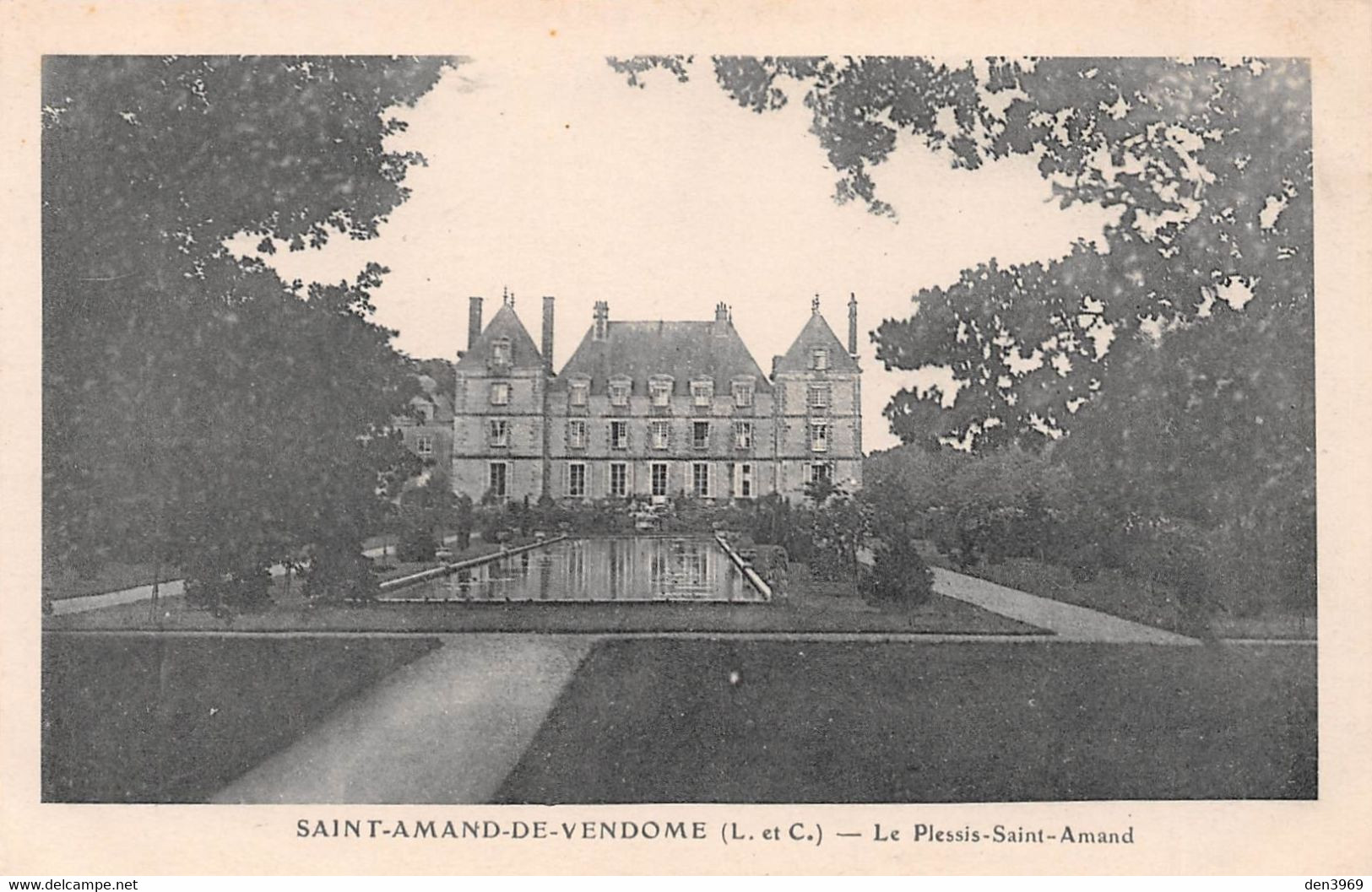 SAINT-AMAND-de-VENDOME (Loir-et-Cher) - Longpré - Le Plessis-St-Amand - Château - Saint Amand Longpre