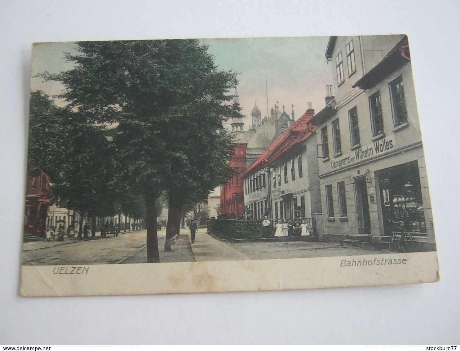 UELZEN , Strasse,  Schöne Karte  Um 1915 - Uelzen