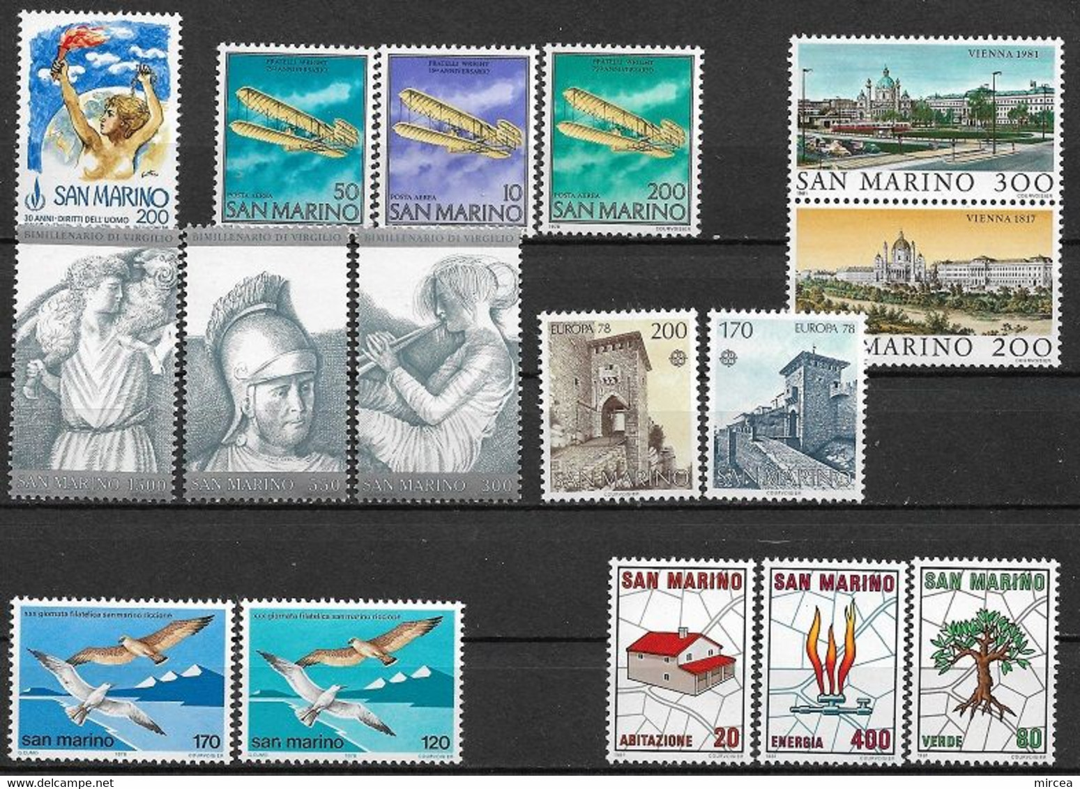 C2501 - Lot Timbres Neufs** Saint-Marin - Collections, Lots & Series