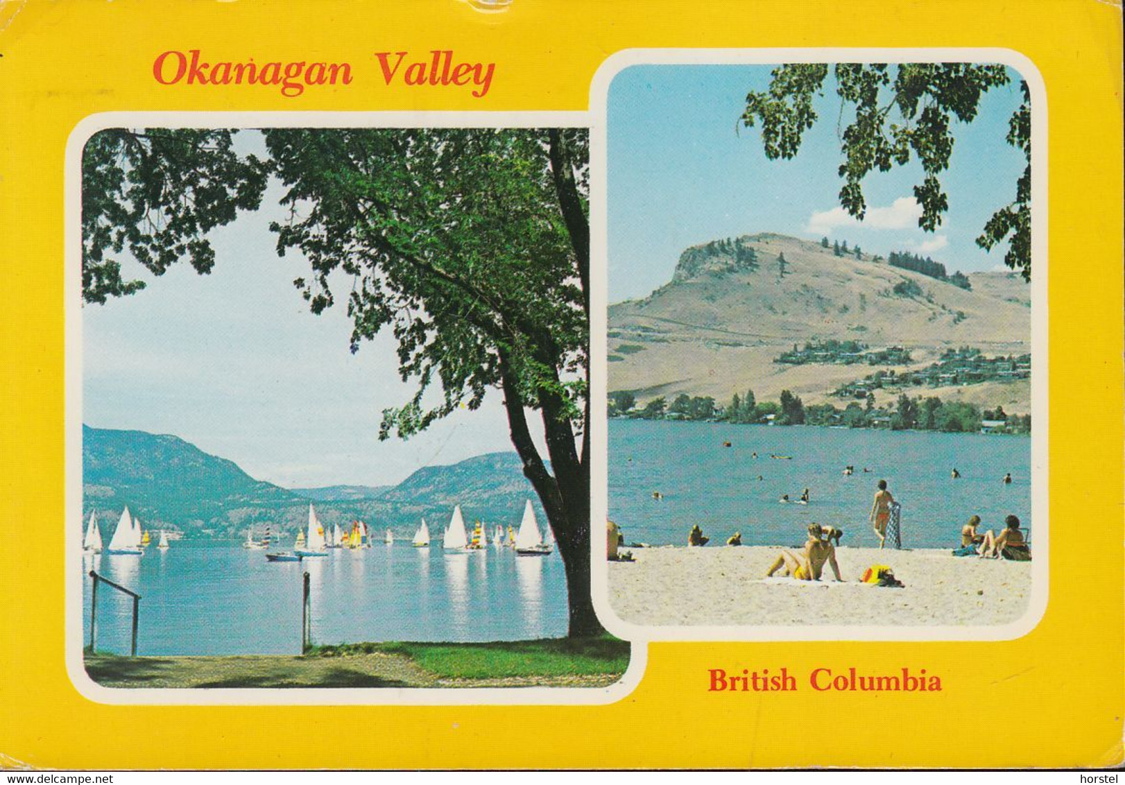 Canada - Okanagan Valley -  Views - Beach - Nice Stamp - Kelowna