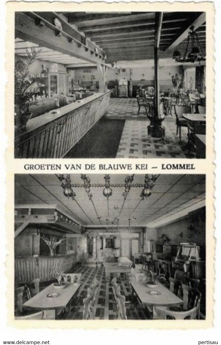 Blauwe Kei Groeten Fotokaart - Lommel