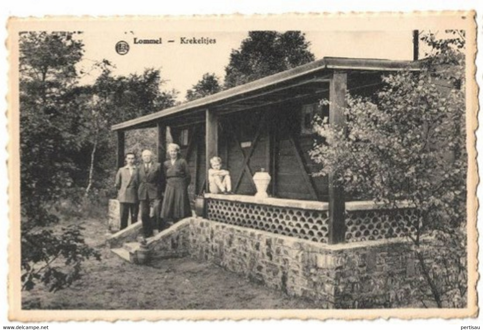 Blauwe Kei Krekeltjes Fotokaart - Lommel