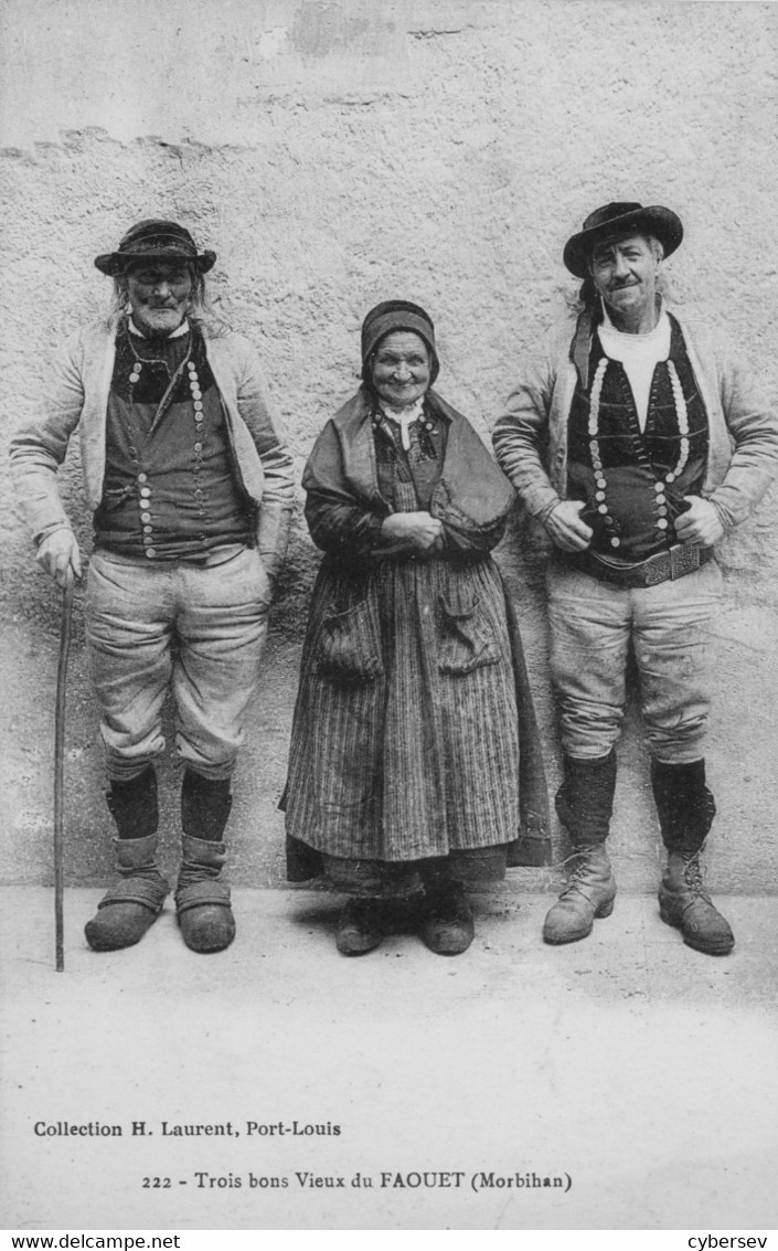 FAOUET - Trois Bons Vieux Du Faouët - Faouët