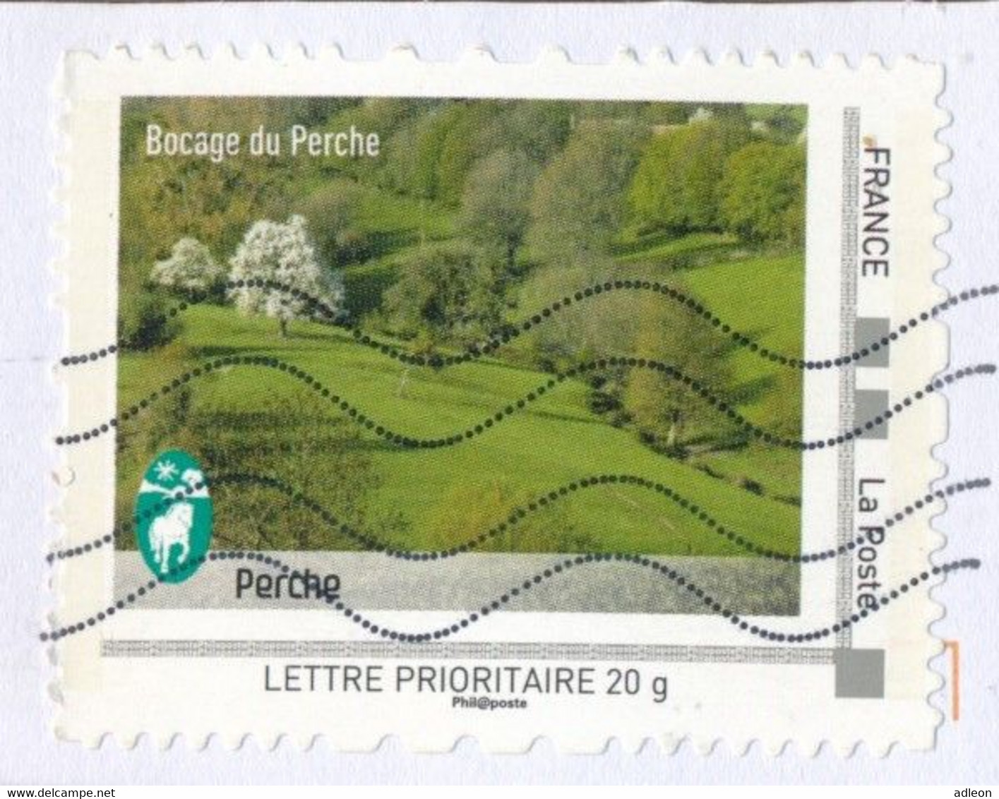 France-IDTimbres - Bocage Du Perche - YT IDT 7 Sur Lettre Du 24-07-2013 - Briefe U. Dokumente
