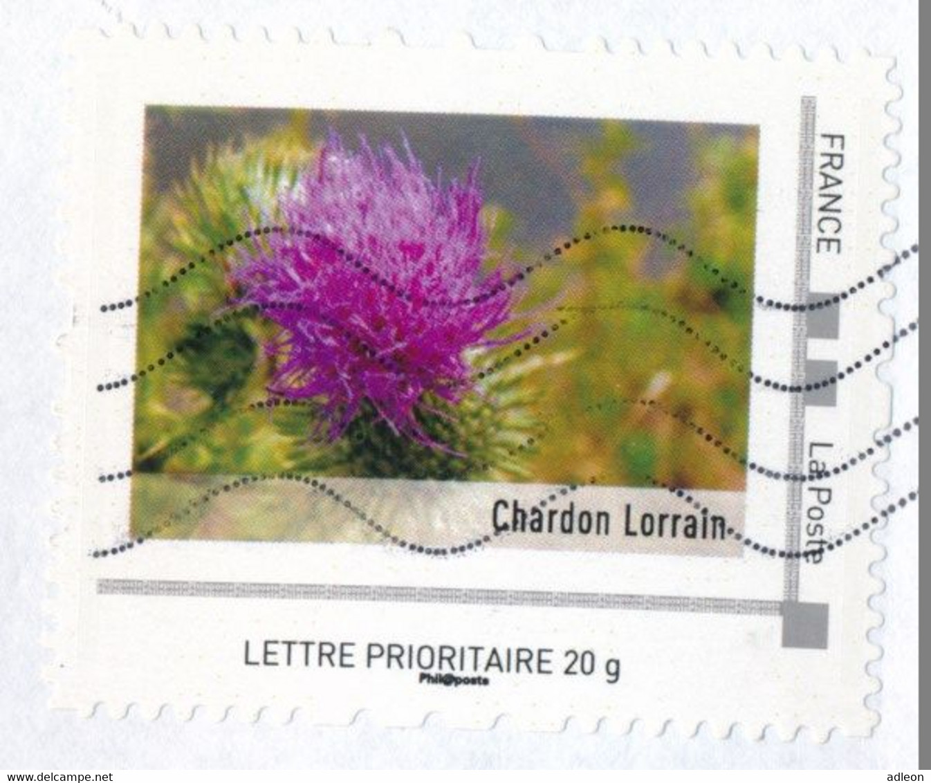 France-IDTimbres - Chardon Lorrain - YT IDT 7 Sur Lettre Du 18-09-2012 - Covers & Documents
