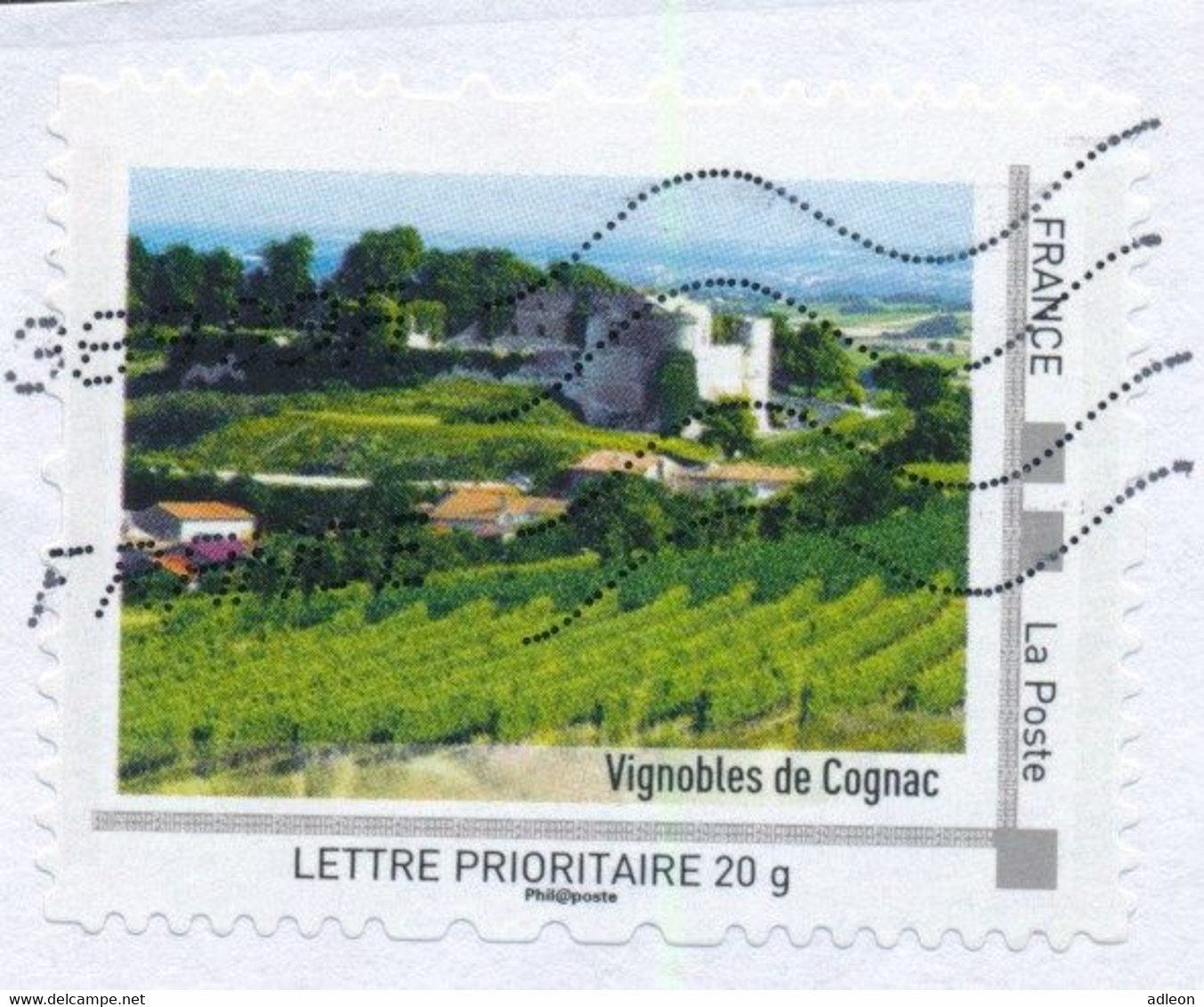 France-IDTimbres - Vignobles De Cognac - YT IDT 7 Sur Lettre Du 07-11-2011 - Lettres & Documents