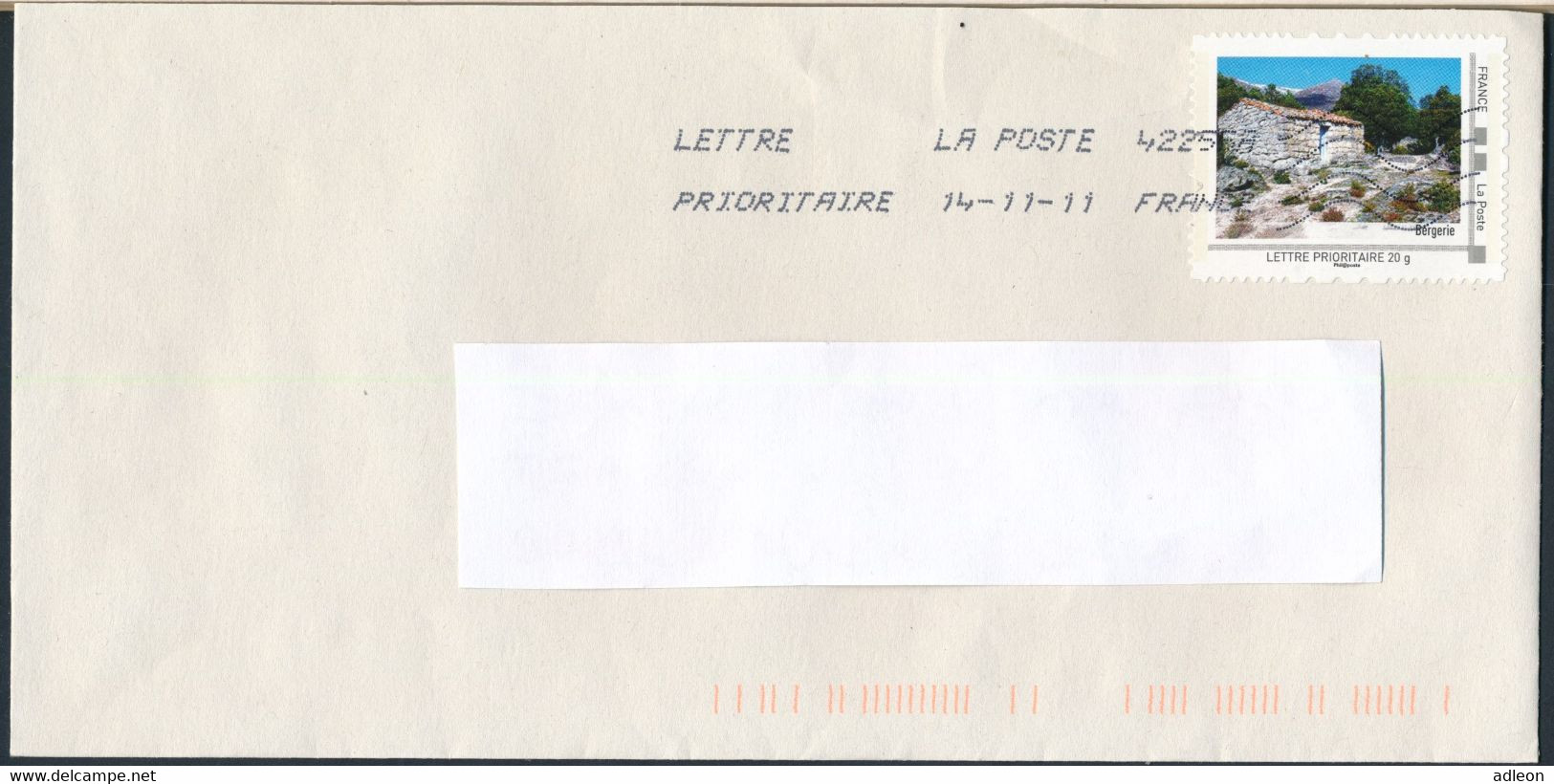 France-IDTimbres - Bergerie - YT IDT 7 Sur Lettre Du 14-11-2011 - Covers & Documents