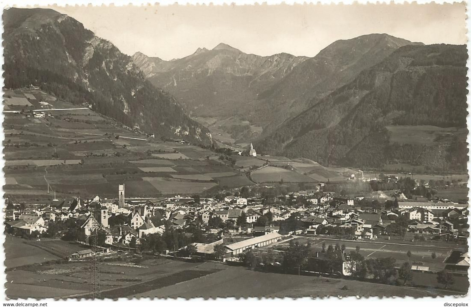 AC4316 Vipiteno Sterzing (Bolzano) - Panorama - Stadio Stadium Stade Buhne / Viaggiata 1952 - Vipiteno