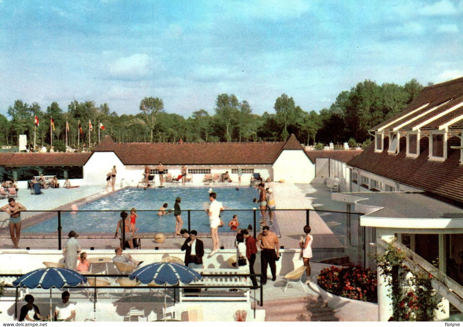 Le Touquet - Paris Plage - La Piscine Du Tennis Club - Baigneurs - Le Touquet