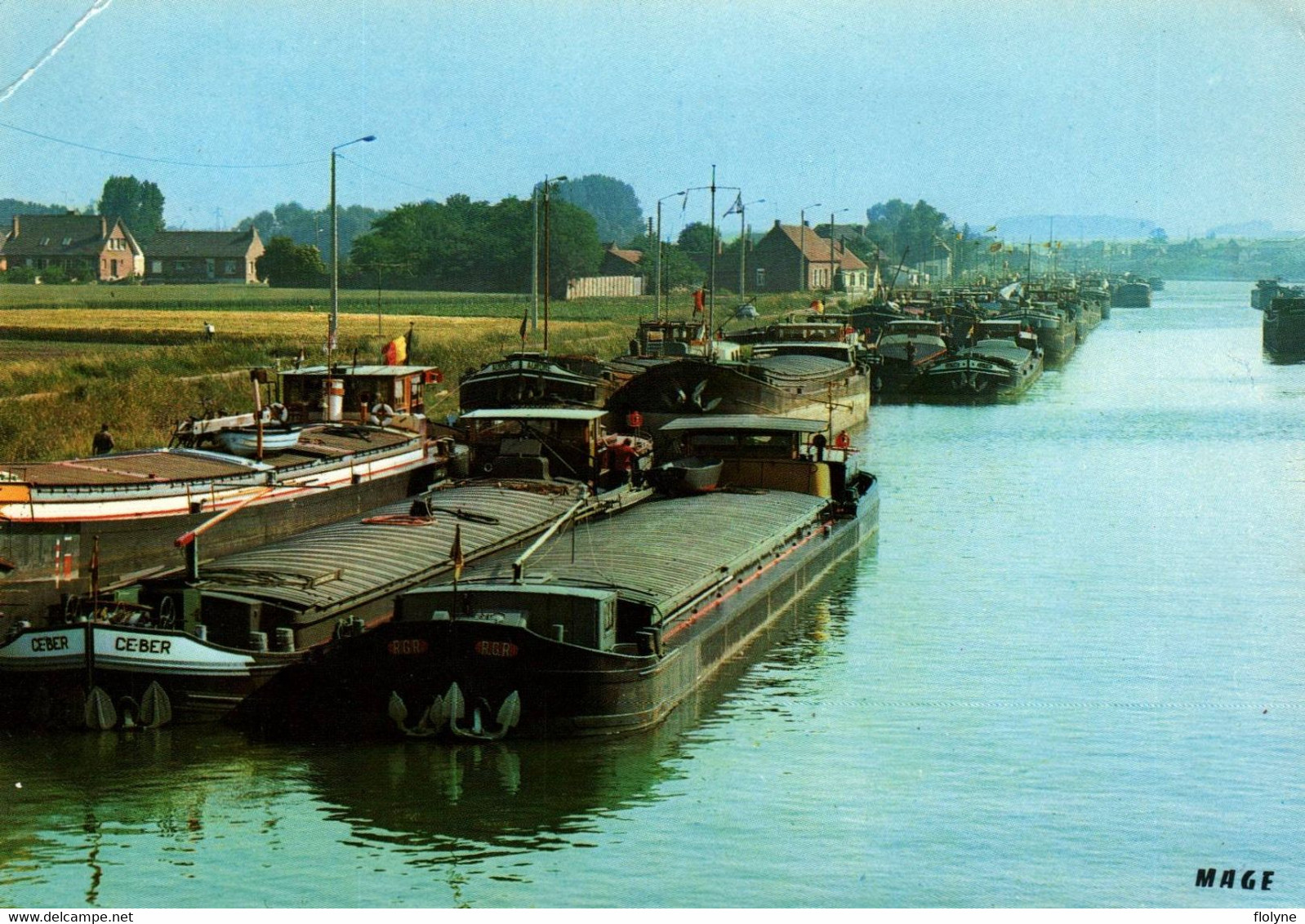 Arleux - Le Pont D'arleux - Péniche CEBER - Batellerie - Arleux