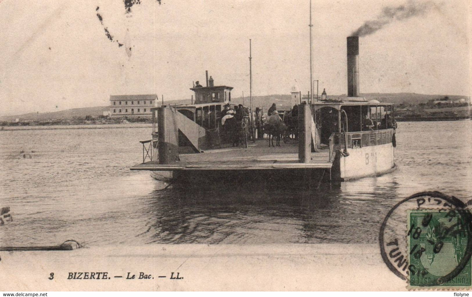 Bizerte - Le Bac , Bateau - Tunisie Tunisia - Tunisie