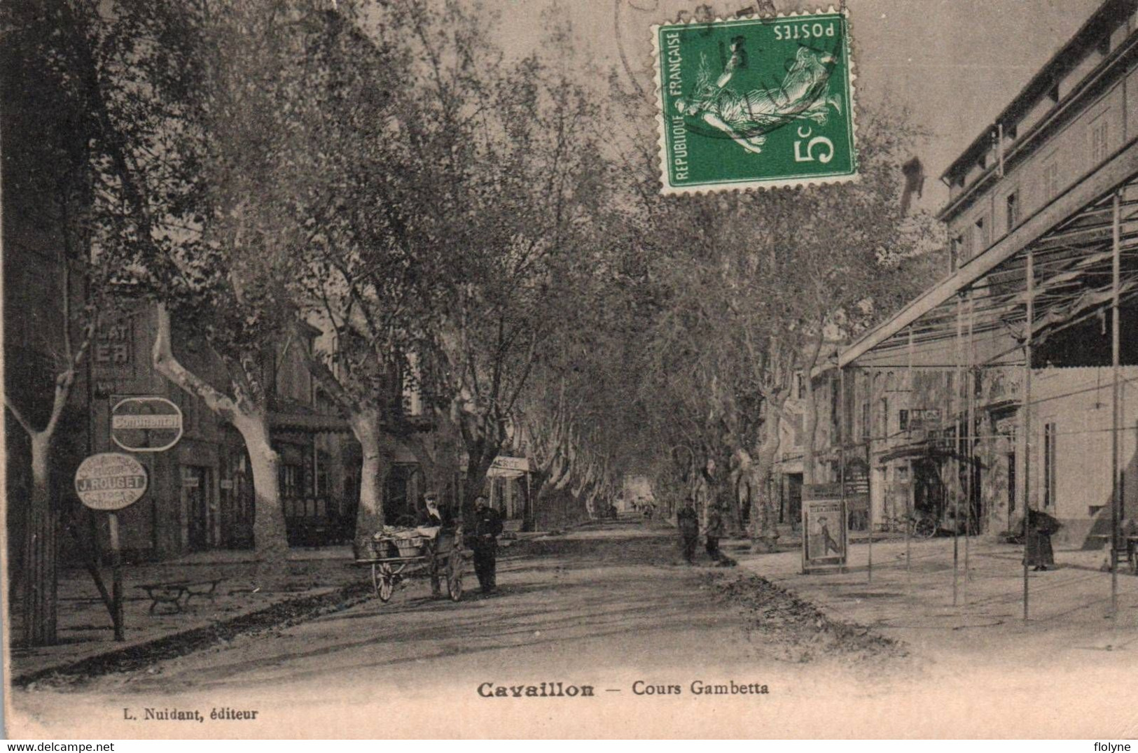 Cavaillon - Le Cours Gambetta - Cavaillon