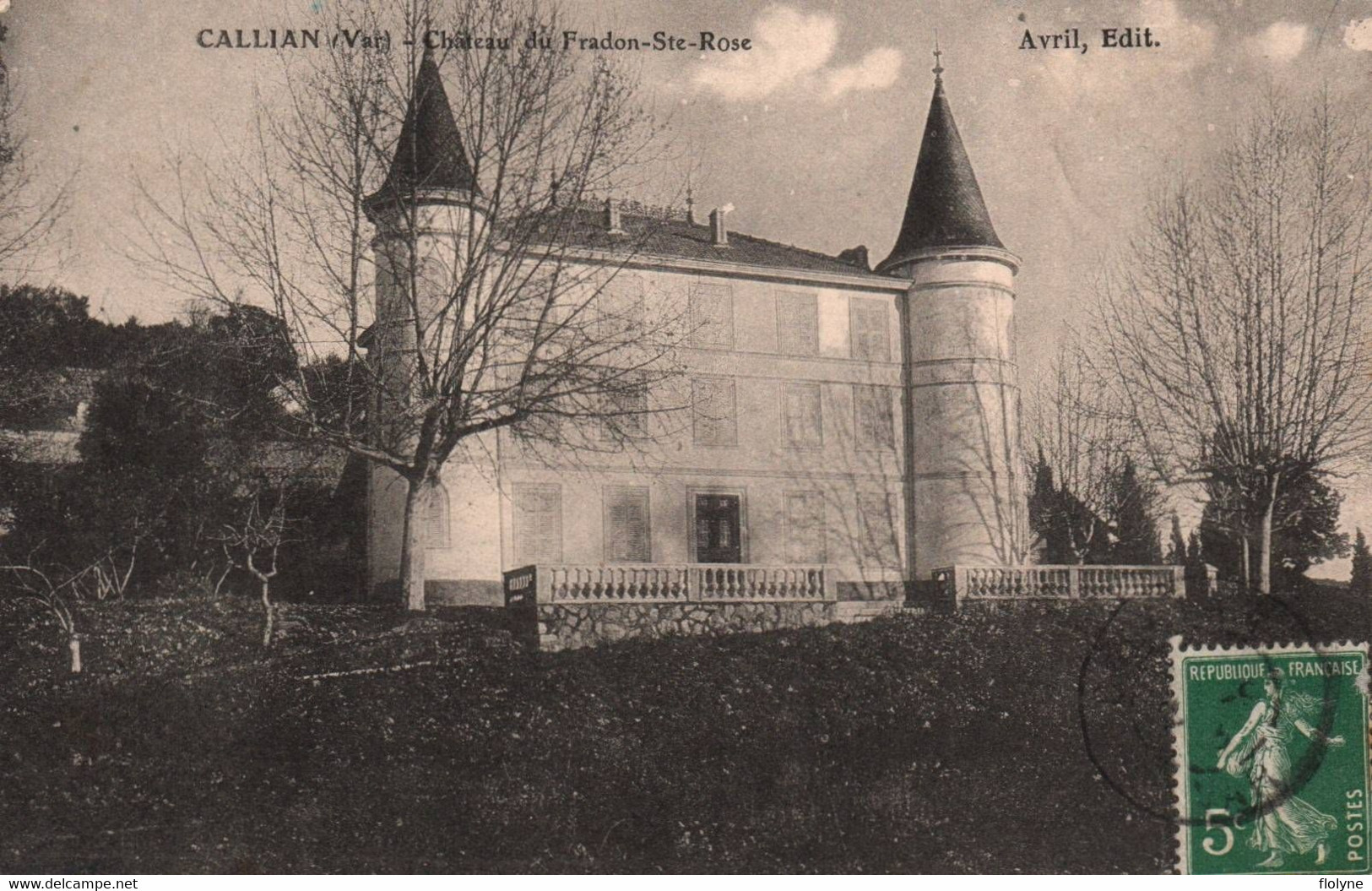 Callian - Le Château De Fradon Sainte Rose - Sonstige & Ohne Zuordnung