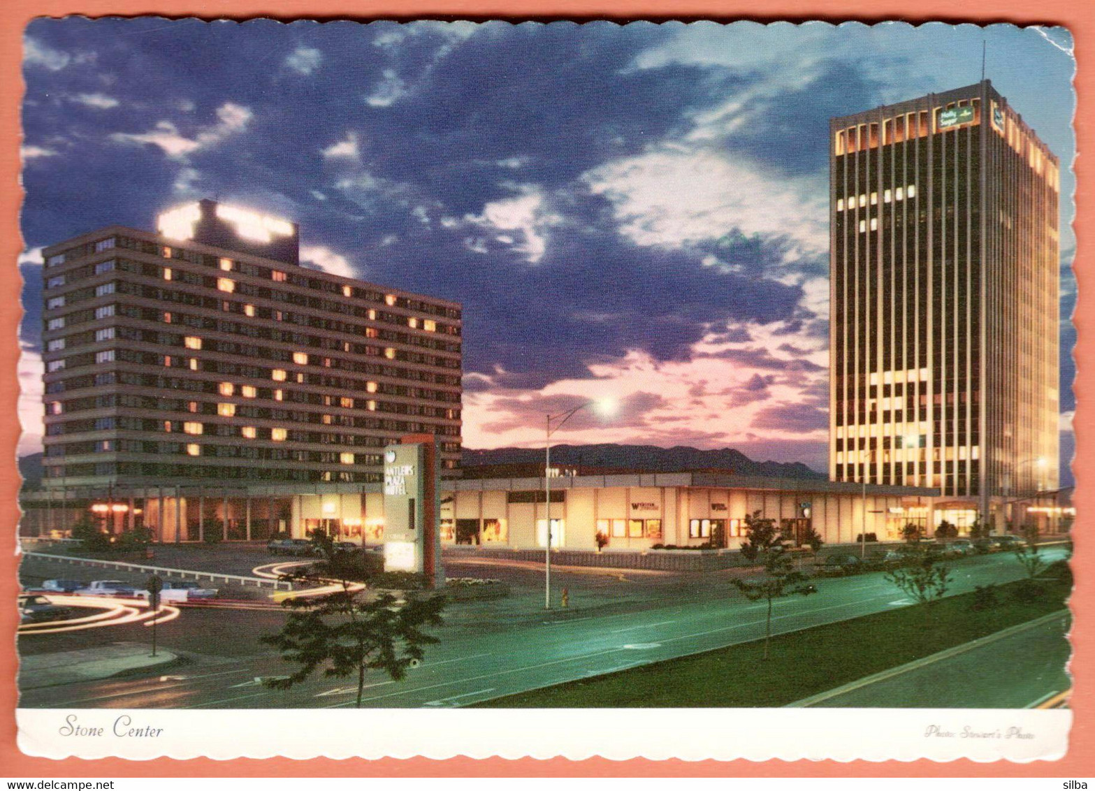 United States Colorado Springs 1984 / Stone Center, Antlers Plaza Hotel, Holly Sugar Building - Colorado Springs