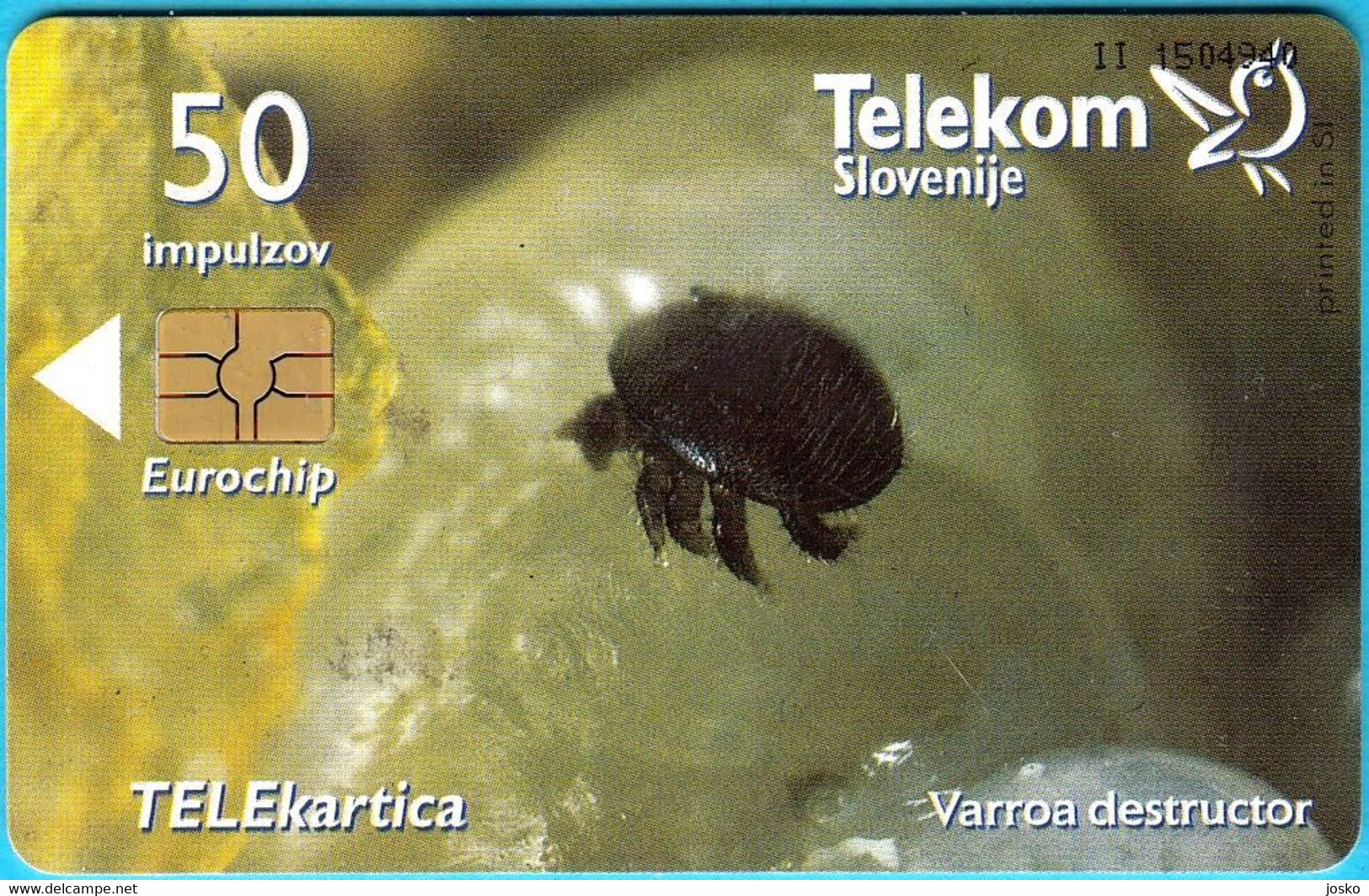BEES ... Slovenian Old Rare Card * Honeybee Abeille Bee Biene Abeja Ape Bienen Api Abejas Abelhas Abeilles Honeybees - Abeilles