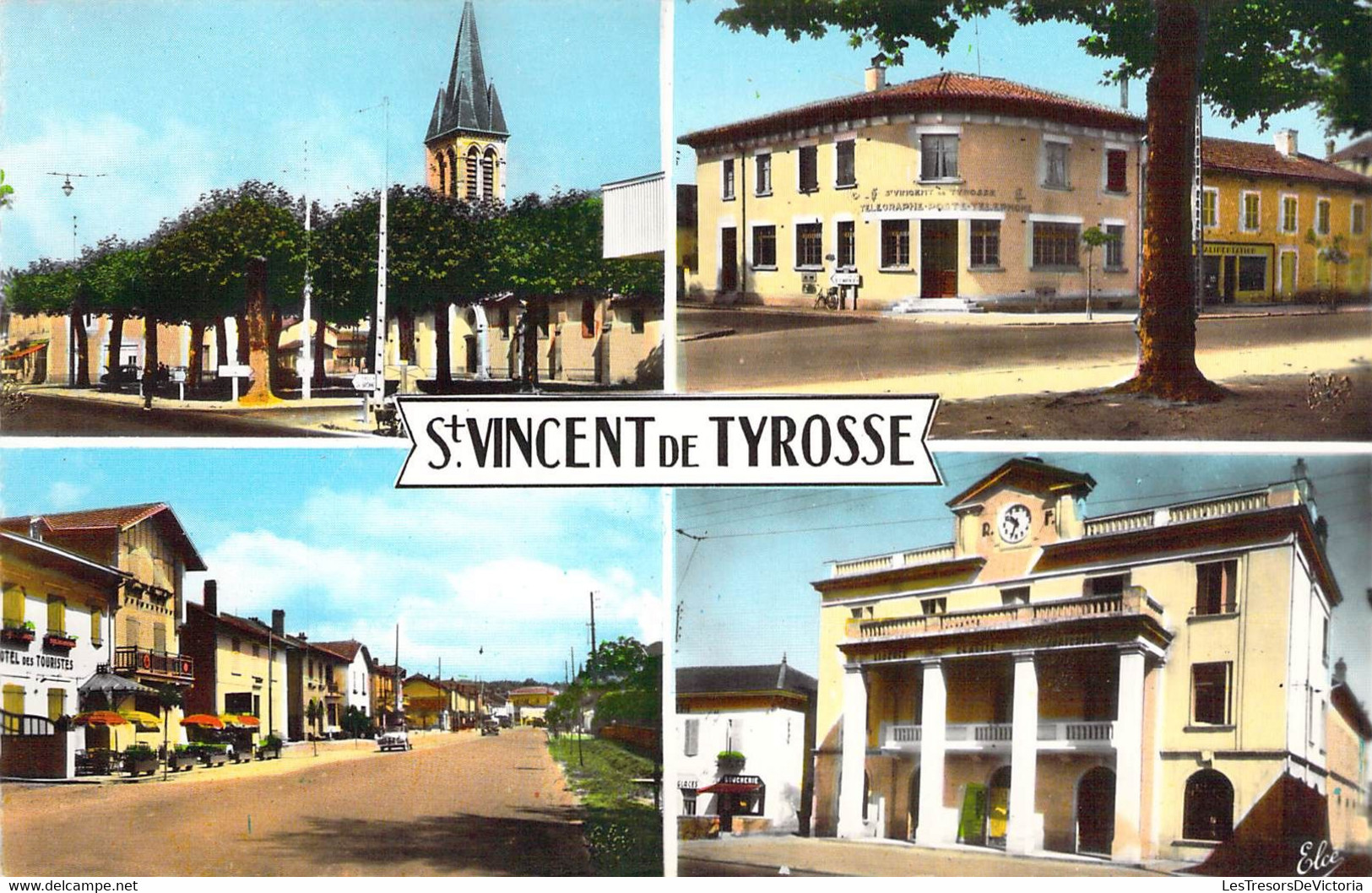 CPA France - Landes - St Vincent De Tyrosse - De G. à D. - L. Chatagneau - Photo Au Bromure - Colorisée - Elcé - Andere & Zonder Classificatie