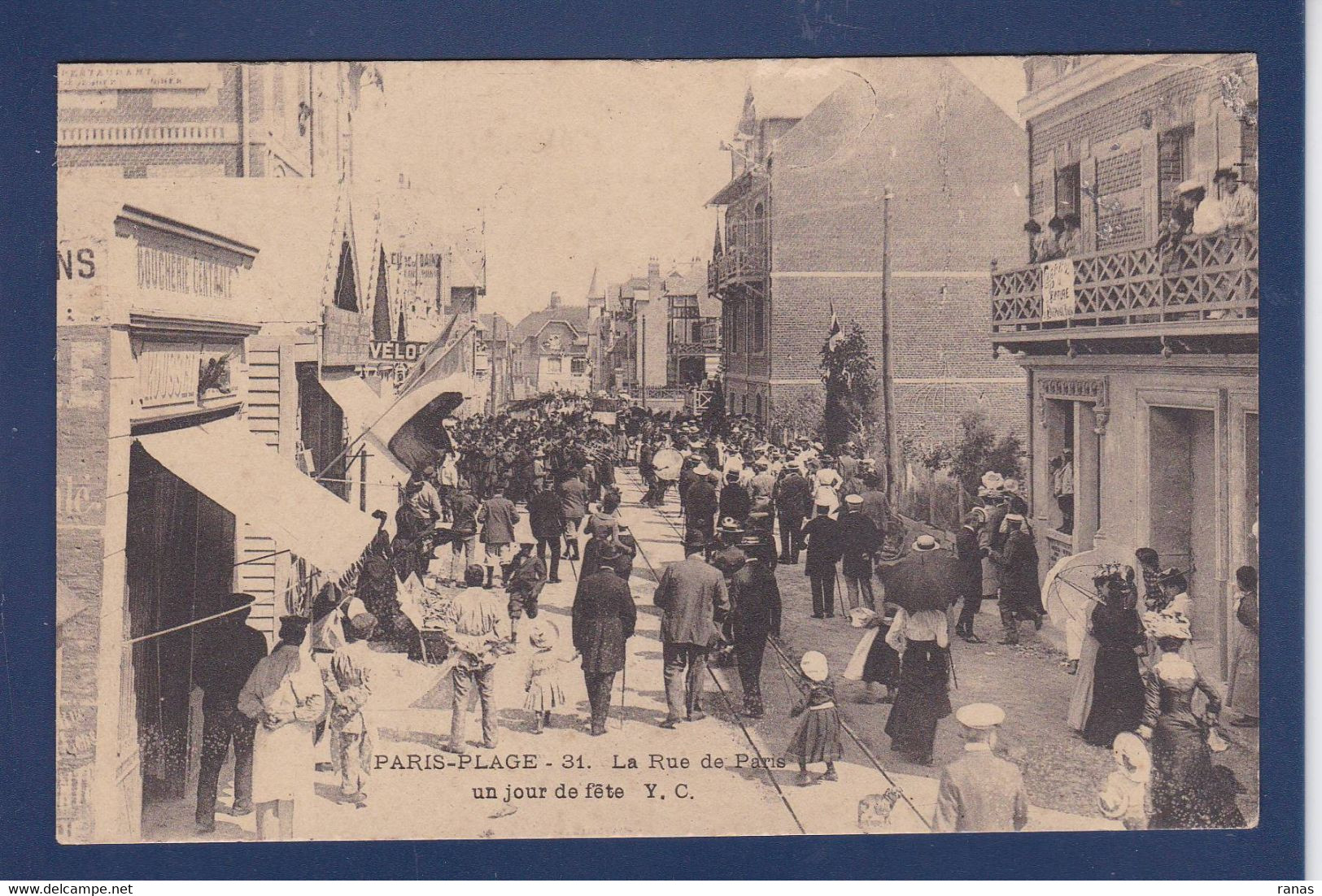 CPA [62] Pas De Calais > Le Touquet Jour De Fête Circulé - Le Touquet