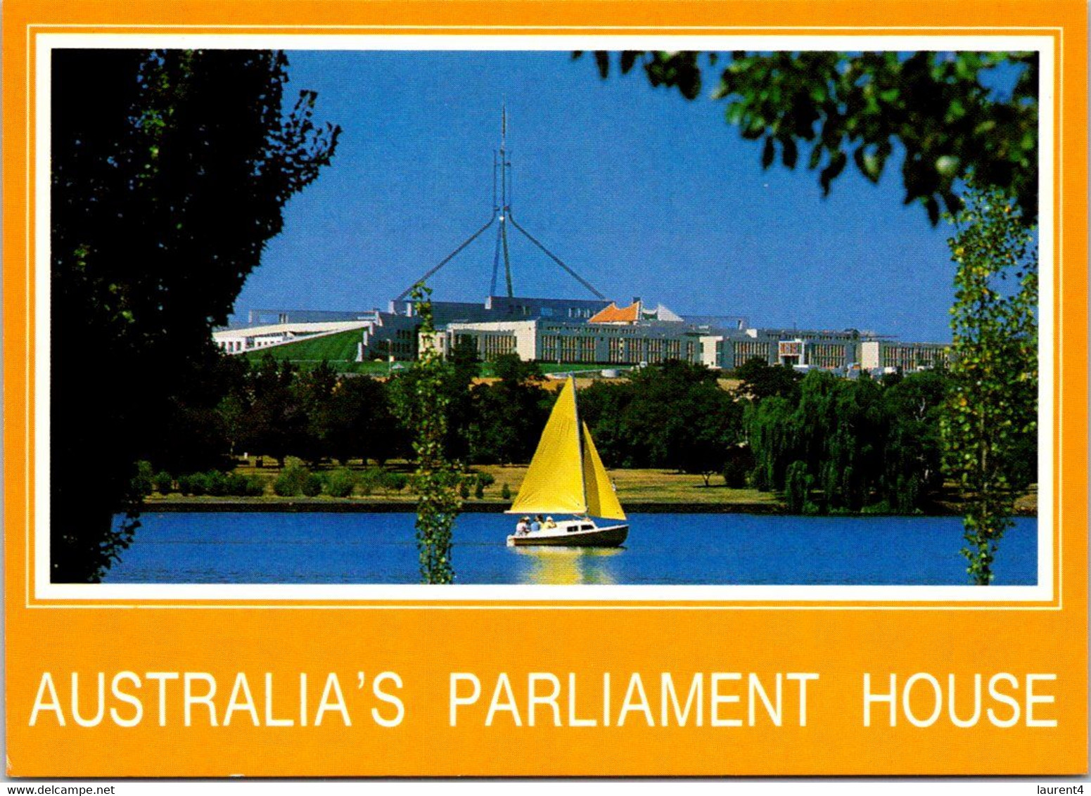 (1 N 10) Austalia - ACT -  Canberra From The Air (yellow Card) - Canberra (ACT)