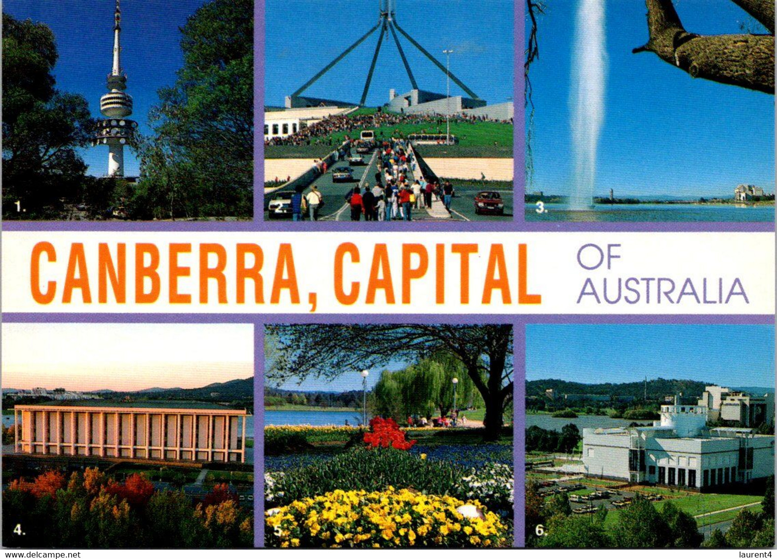 (1 N 10) Austalia - ACT -  Canberra Capital Of Australia - Canberra (ACT)