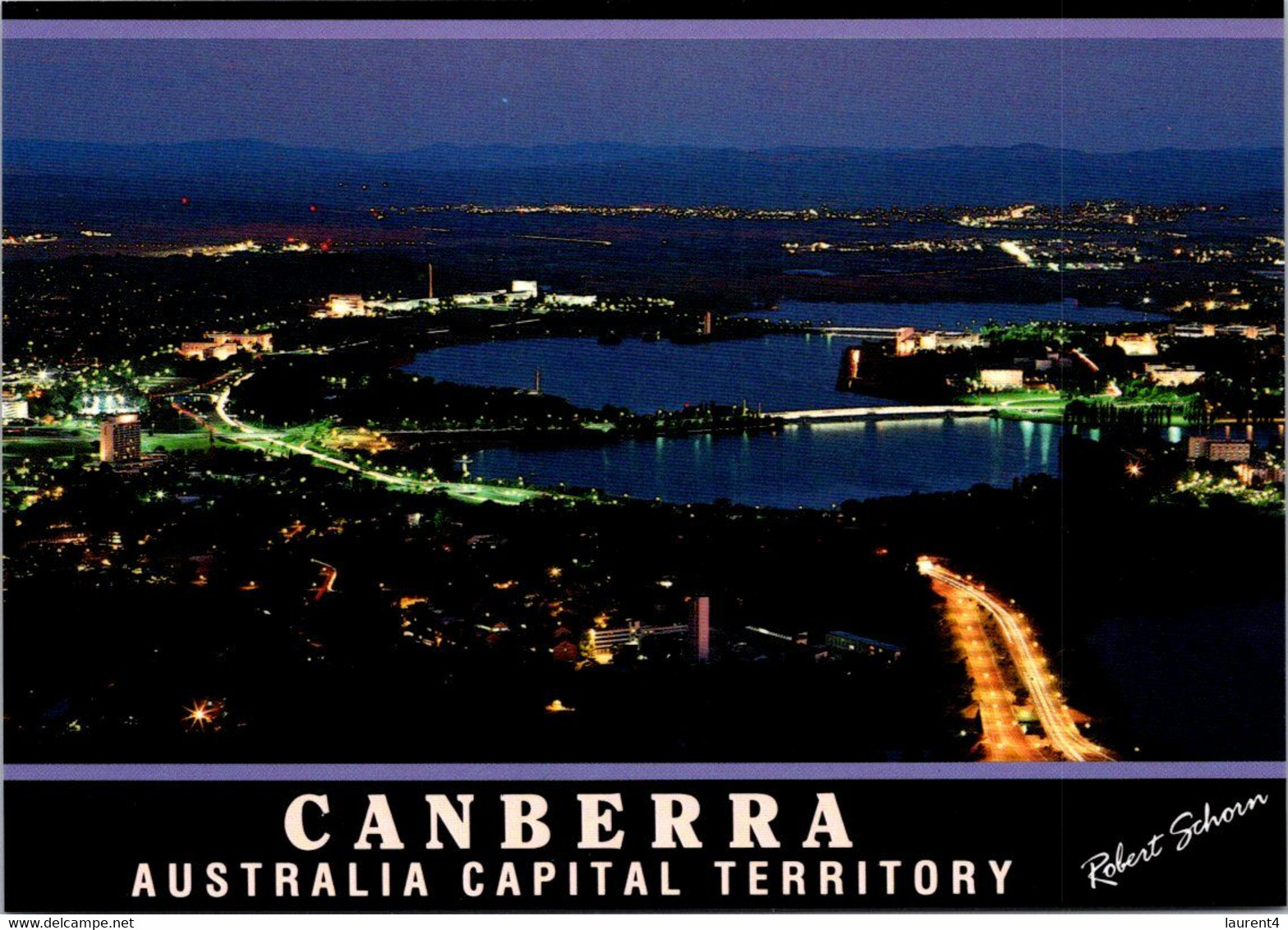 (1 N 10) Austalia - ACT -  Canberra (at Night) - Canberra (ACT)