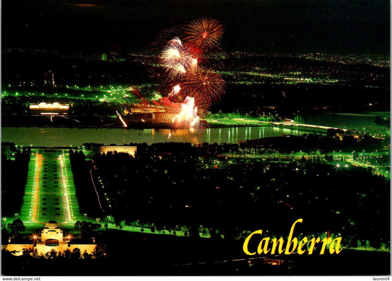 (1 N 10) Austalia - ACT -  Canberra (at Night) - Canberra (ACT)