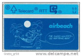 Belgium - P-138 Airbeach Max L&G Private Card, 1000ex, Mint - Senza Chip