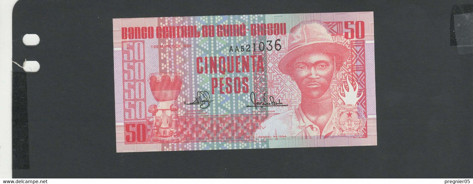 GUINEE BISSAU - LOT 3 Billets 1990 NEUF/UNC - Guinea-Bissau