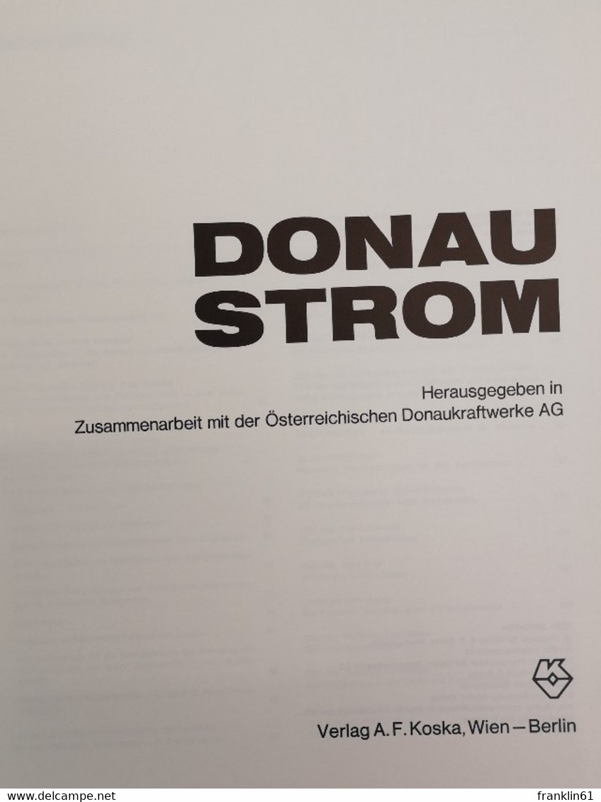 Donaustrom. - Architectuur