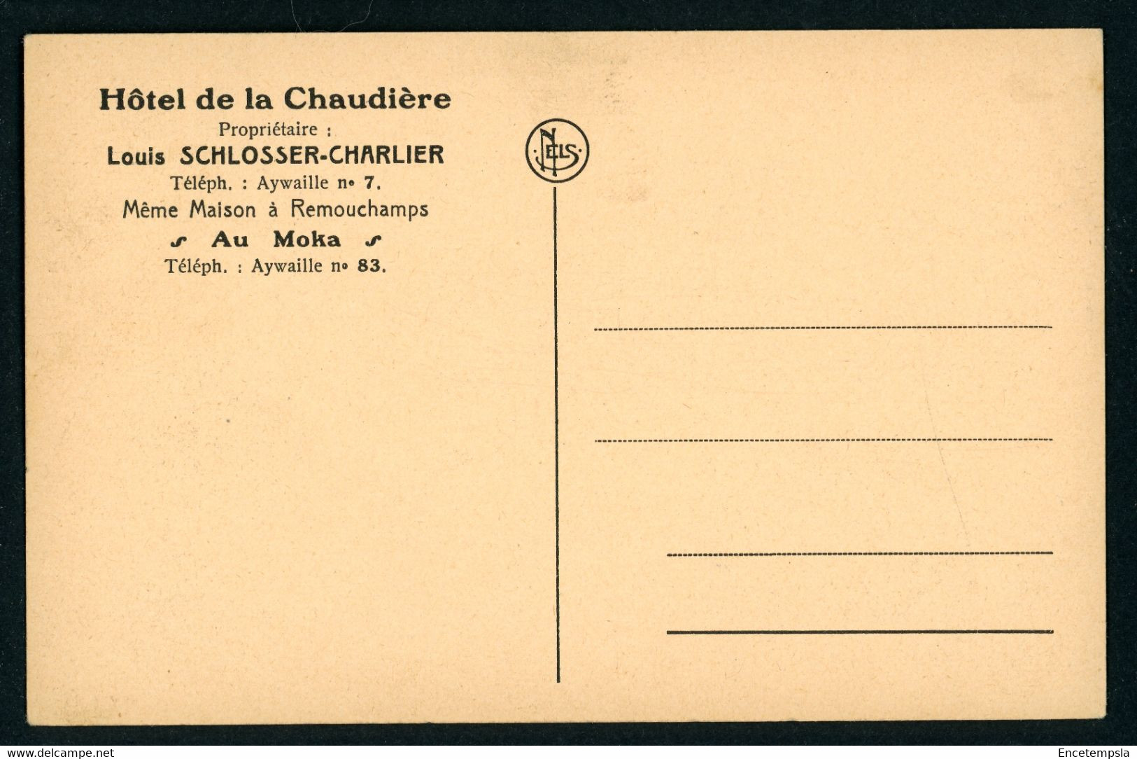 CPA - Carte Postale - Belgique - Vallée De L'Emblève - Nonceveux - Hôtel De La Chaudière (CP22073OK) - Aywaille